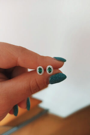 Oval green