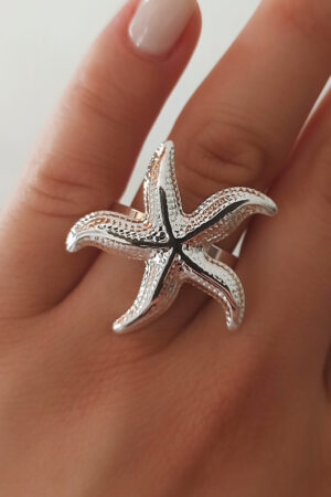 Estrella de mar silver